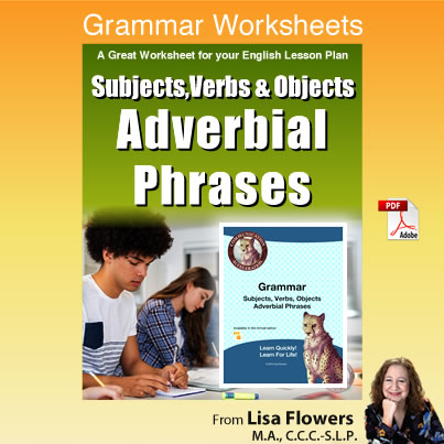 Adverb Worksheets in PDF