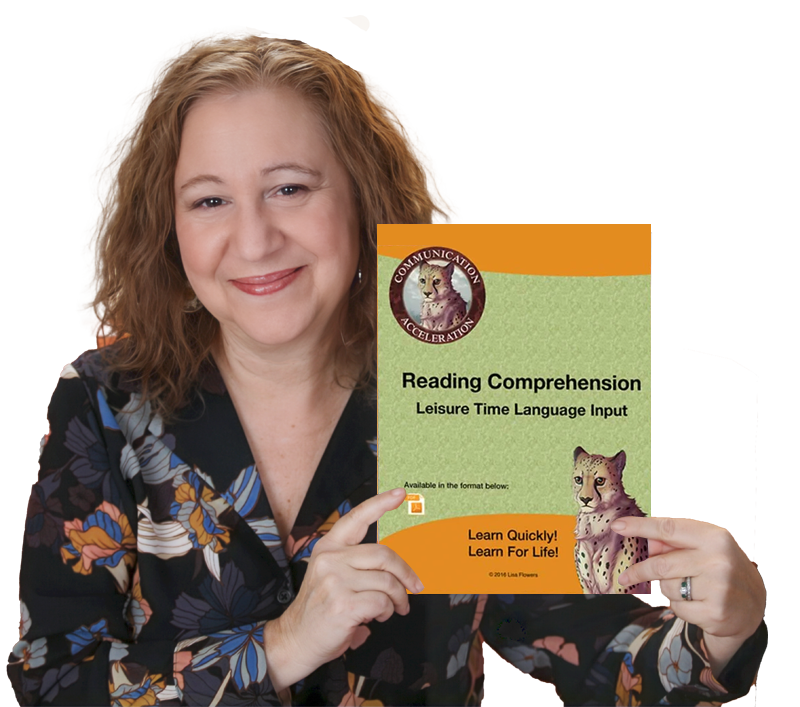 Leisure Time Language Input Homework Assignment worksheet by Speech Language Pathologist Lisa Flowers