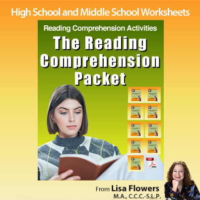 The Reading Comprehension Activities Packet
