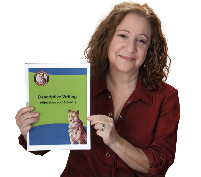 Descriptive Writing: Adjectives and Adverbs Worksheet by Speech Language Pathologist Lisa Flowers